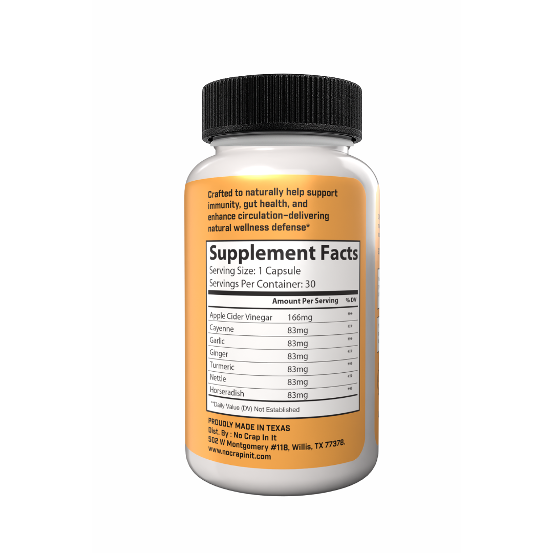 Fire Cider Super Vitamin Supplement