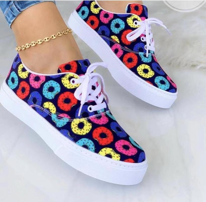 Fashion Printed Women Sneakers