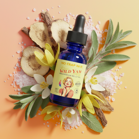 Wild Yam Belly Oil - Hormone Balancing and Magnesium in One!