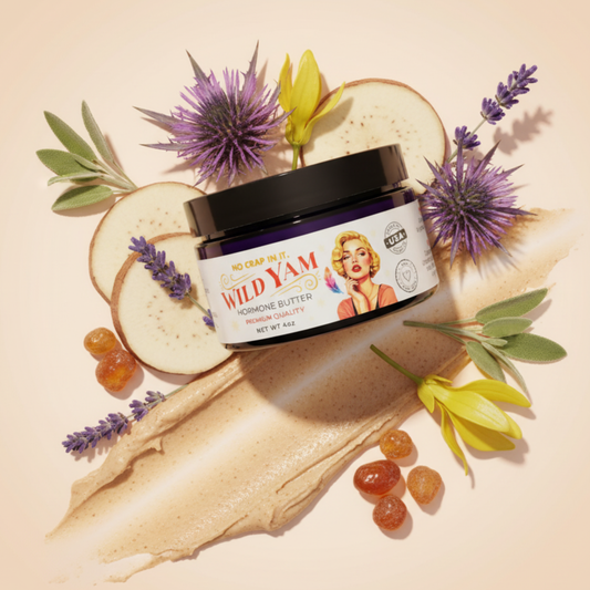 Wild Yam Butter - Hormone Balancing Relief - 4oz