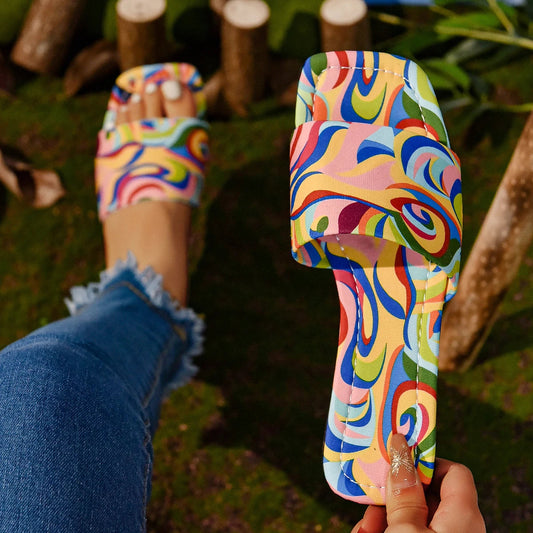 Fusion Colorful slippers