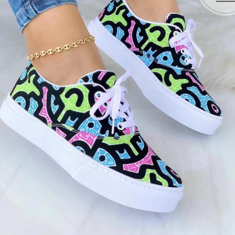 Fashion Printed Women Sneakers