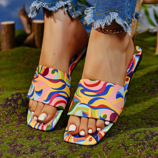 Fusion Colorful slippers