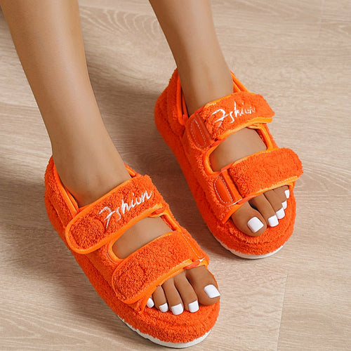 Casual Thick Bottom Women Sandals (Available Colors: Blue/Orange/Black/Green)