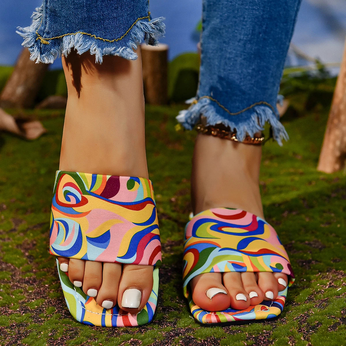 Fusion Colorful slippers