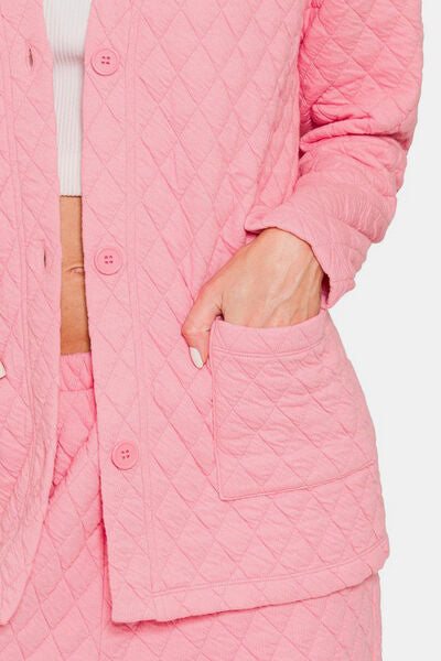 Quilted lounge set