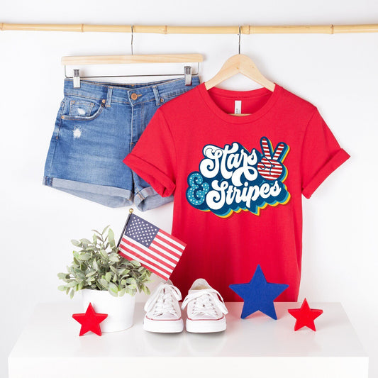 4th of july  stars and stripes
